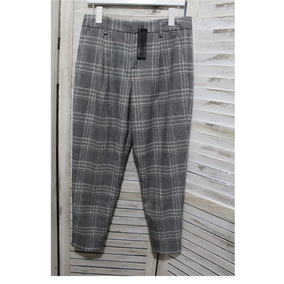 Banana Republic Pants & Jumpsuits Banana Republic Plaid Houndstooth Tailored Modern Sloan